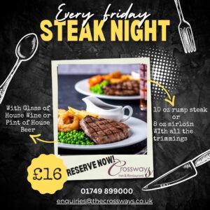 Crossways Steak Night