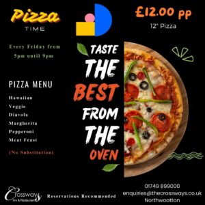 Crossways Pizza Night