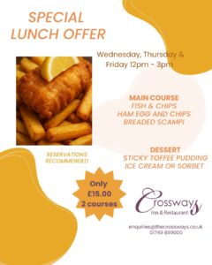 Crossways Lunch Offer